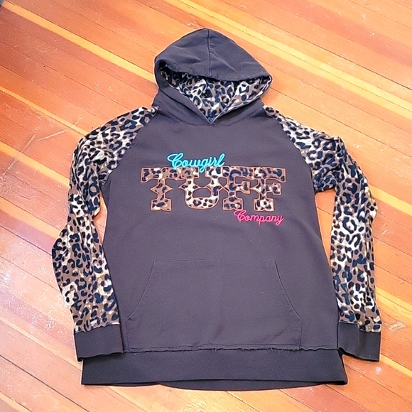 Cowgirl Tuff Tops - Cowgirl Tuff Company - Hooded Sweatshiry
